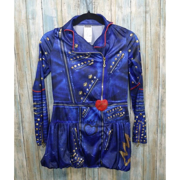 Evie Costume Disney Descendants Dress Girls Size XL Daughter of Evil Queen Amsca - Picture 1 of 9